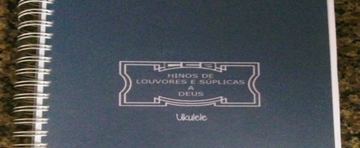 Ukulele “Hinário Cifrado CCB N 5” com Desenhos dos Acordes